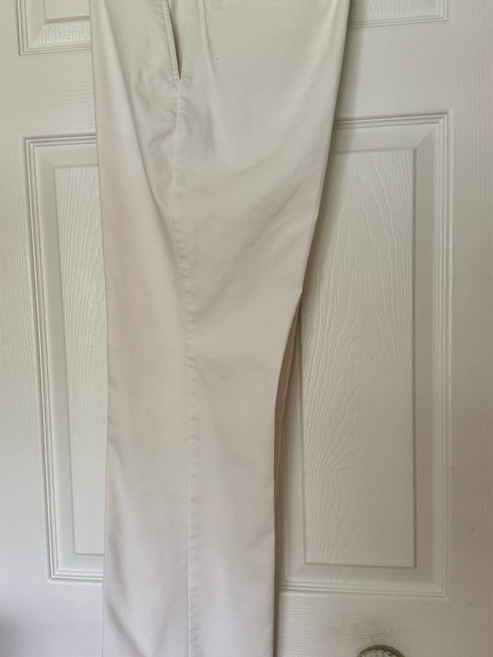 Talbots Heritage White Stretch Pants-12P Tailored Career